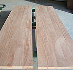 Glued African Mahogany Table Top - Photo 1