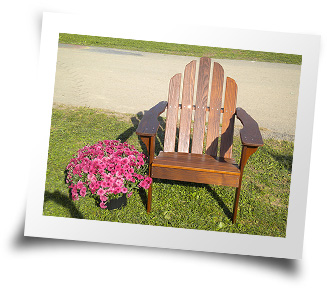 Thermally Modified Ash Adirondack Chair
