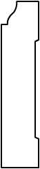 BB012 - Baseboard Moulding with OG