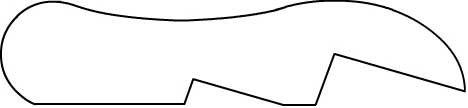 BR001 - 1 1/2" x 6 1/2" Bar Rail Moulding