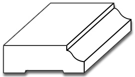 CG013 - Casing Moulding with OG - 3D