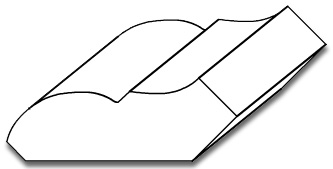 CN008- 1 1/8" x 3 1/8" Crown Moulding - 3D