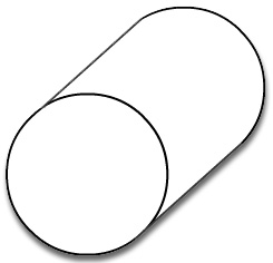 2" Full Round - 3D
