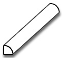 1/4" Quater Round - 3D
