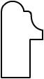 WC001 - 25/32" x 1 1/2" Chair Rail Moulding