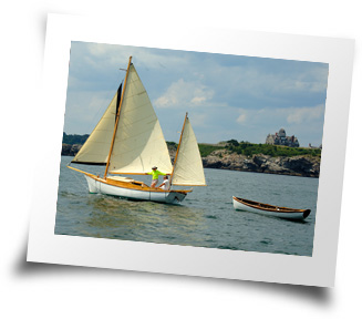 Sailboat made using some of Bailey Wood Products wood