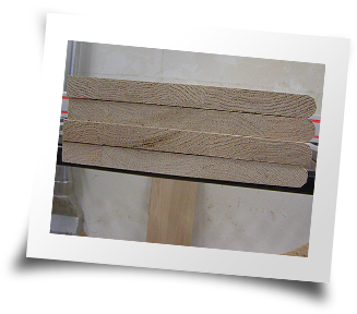 Custom Bullnosed Stair Treads